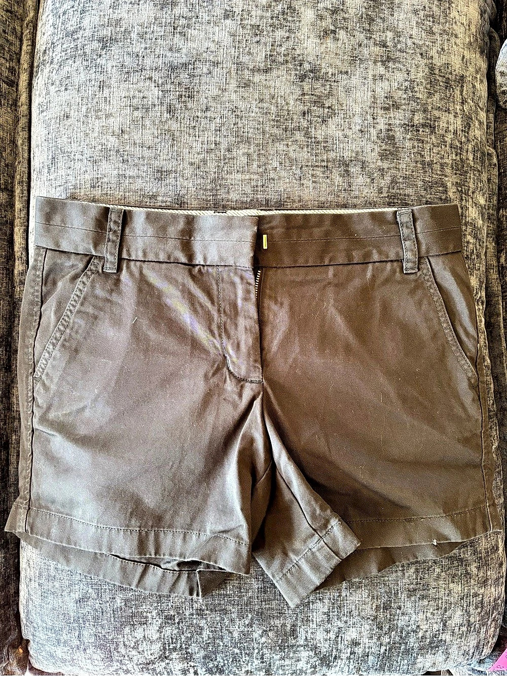 J.Crew Chino Broken-In Shorts in DARK BLUE Size 8